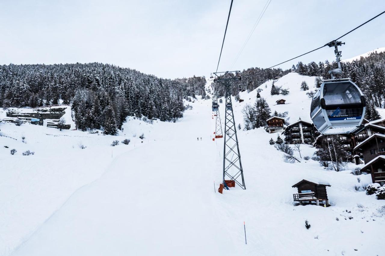 Hotel Alpina - Swiss Ski & Bike Lodge Grimentz Exterior foto